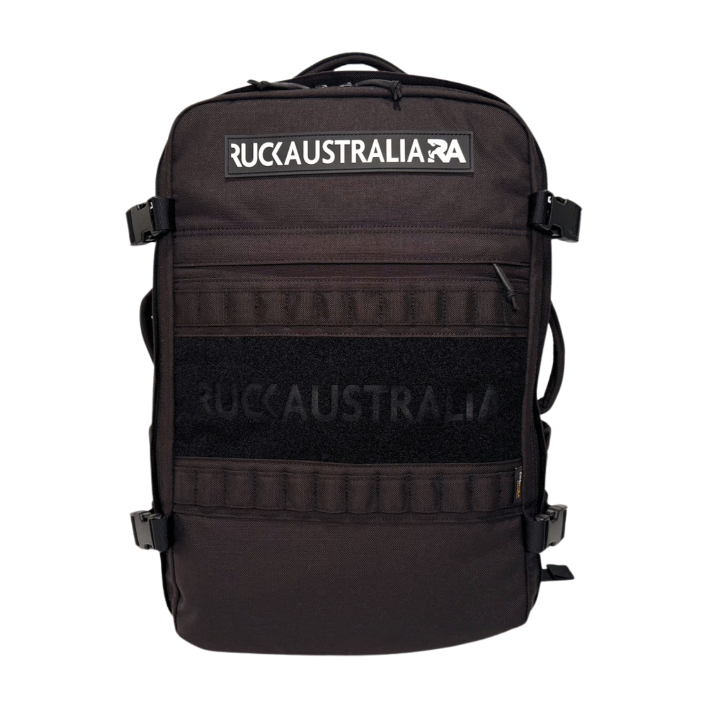 Rucking weighted backpack Australia front