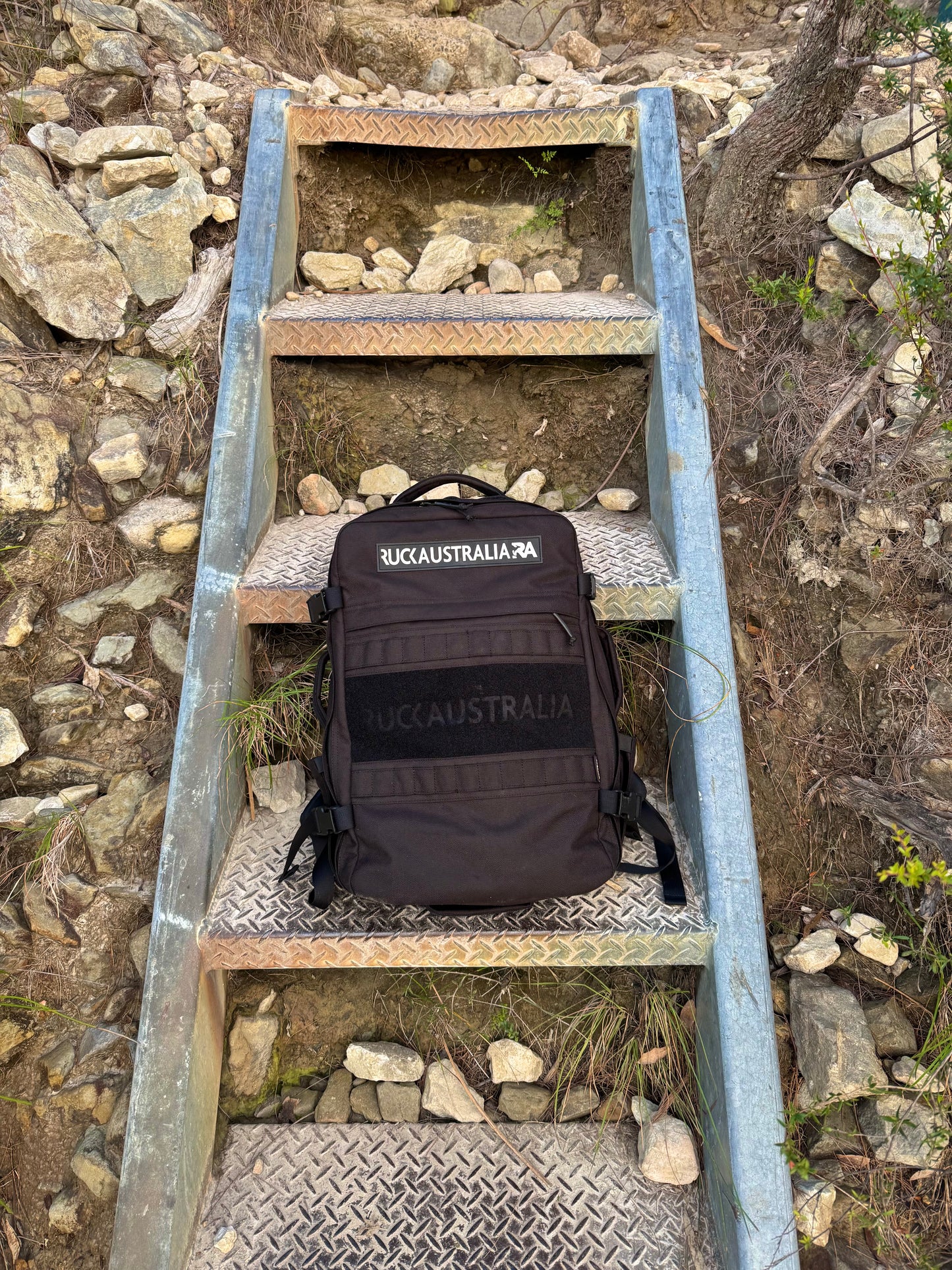 ruck backpack stairs hiking australia