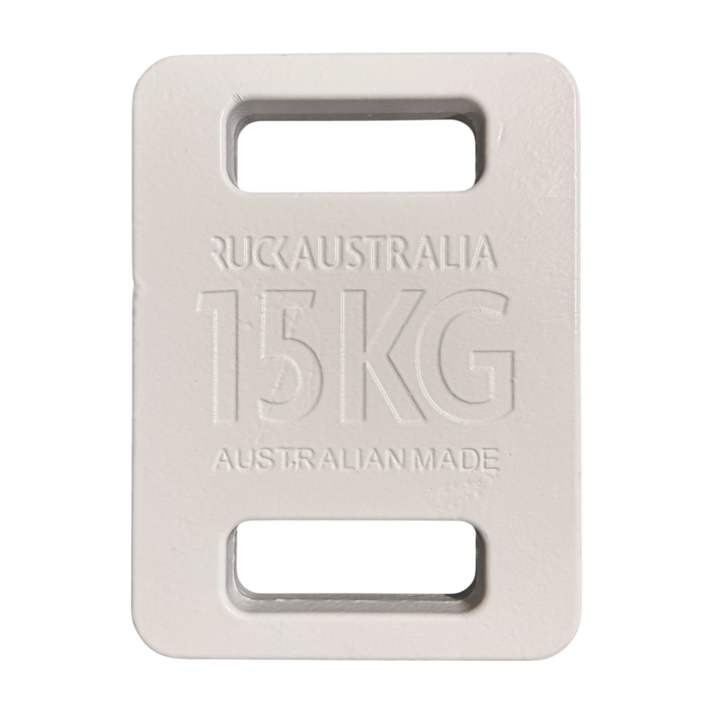 ruck plate australia 15kg white