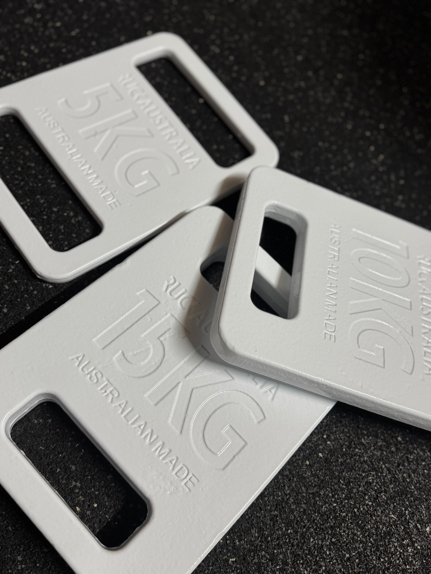 Ruck plates white 