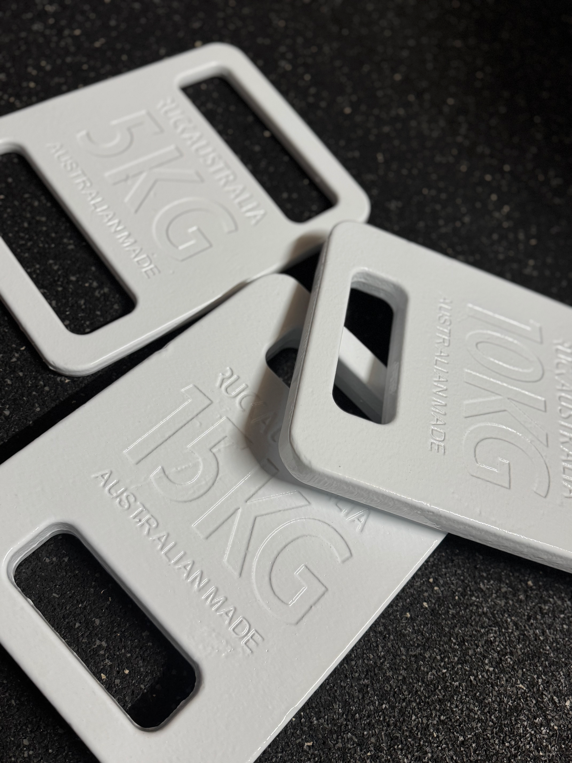 Ruck plates white 