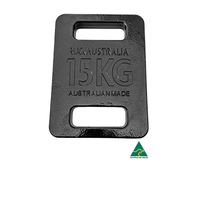 Australian made ruck plate 15kg 